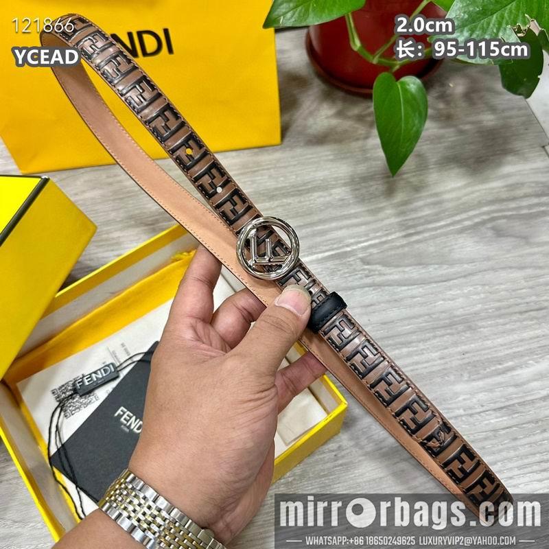 Replica Fendi belt 20mmX95-115cm 8L20