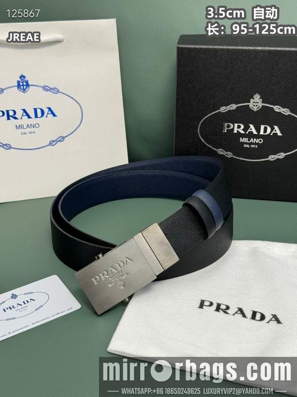 Replica Prada belt 35mmX95-125cm 8L49