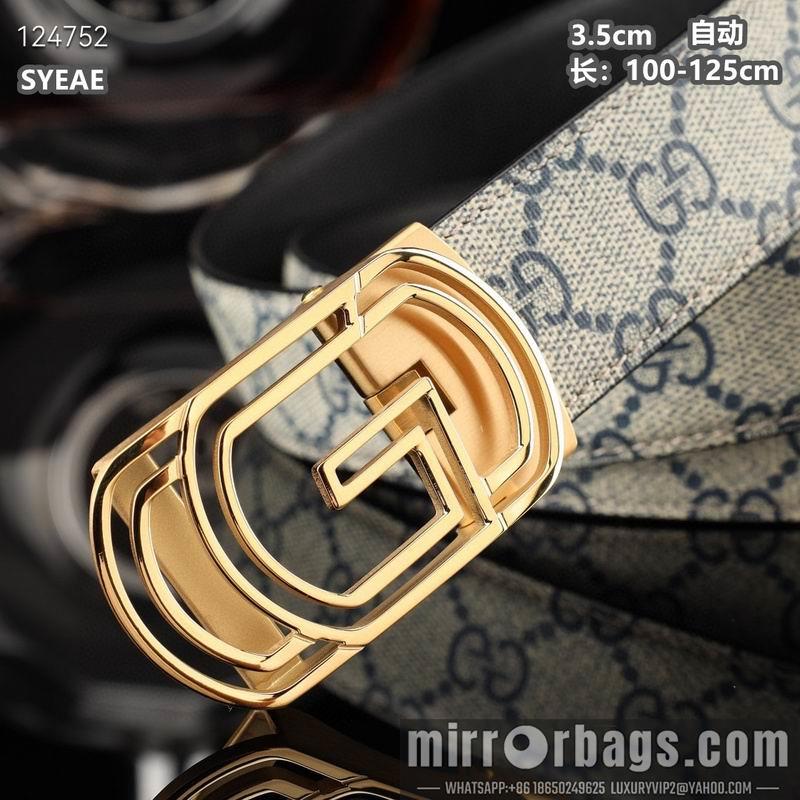Replica Gucci belt 35mmX100-125cm 8L25
