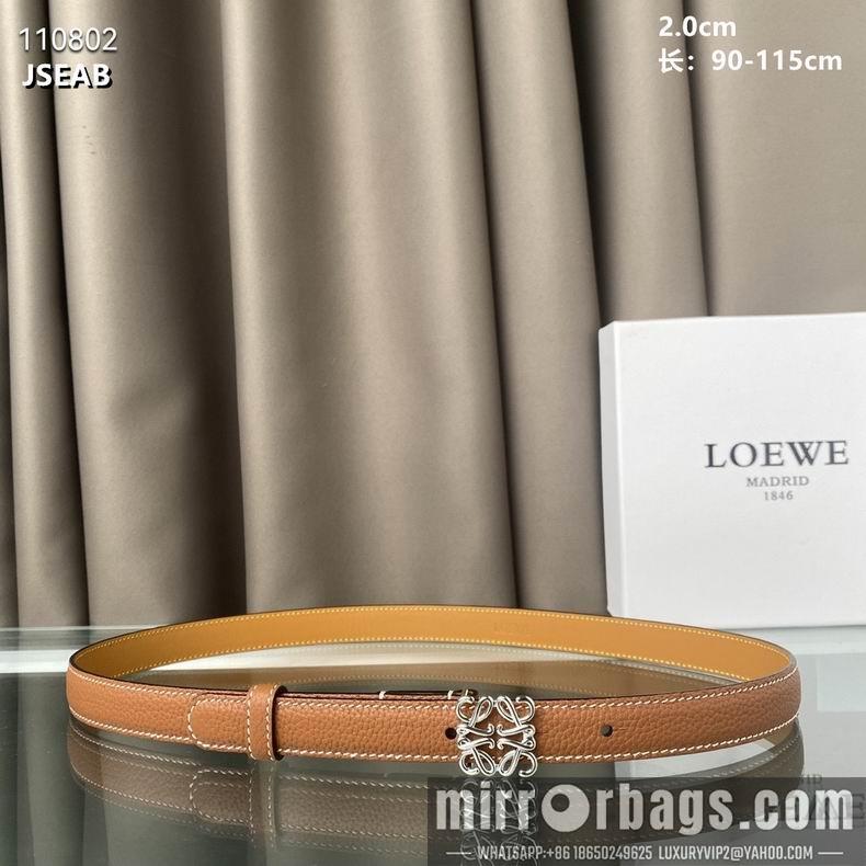 Replica Loewe Belt 20mmX90-110cm 8L01