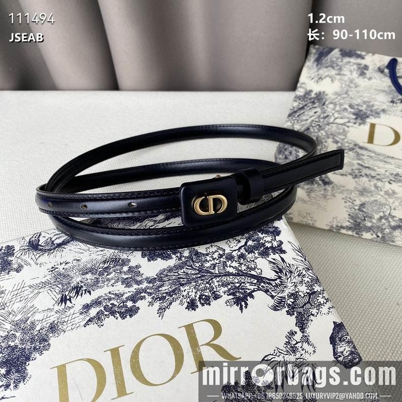 Replica Dior Belt 12mmX90-110cm 8L0515
