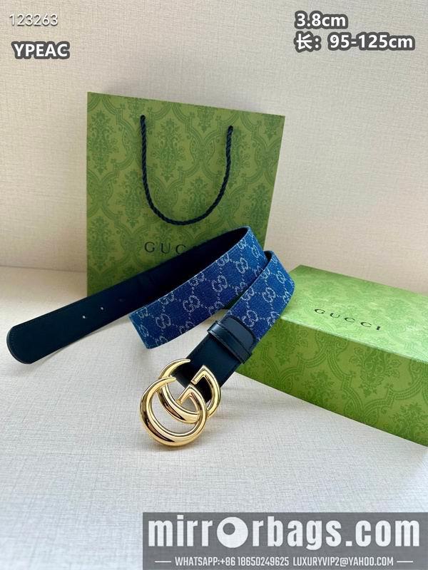 Replica Gucci belt 38mmX95-125cm 8L11