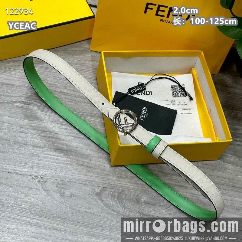 Replica Fendi belt 20mmX100-125cm 8L22
