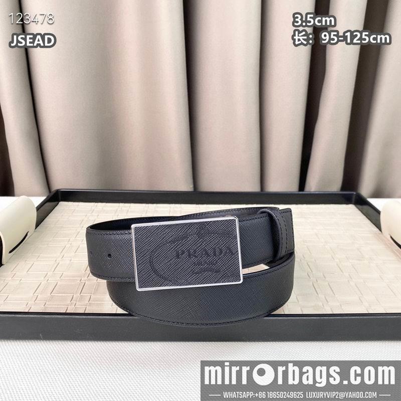 Replica Prada belt 35mmX95-125cm 8L33