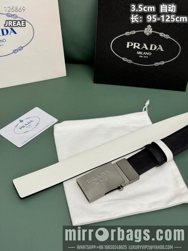 Replica Prada belt 35mmX95-125cm 8L49