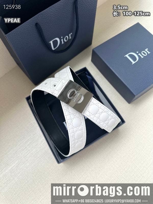 Replica Dior belt 35mmX100-125cm 8L30