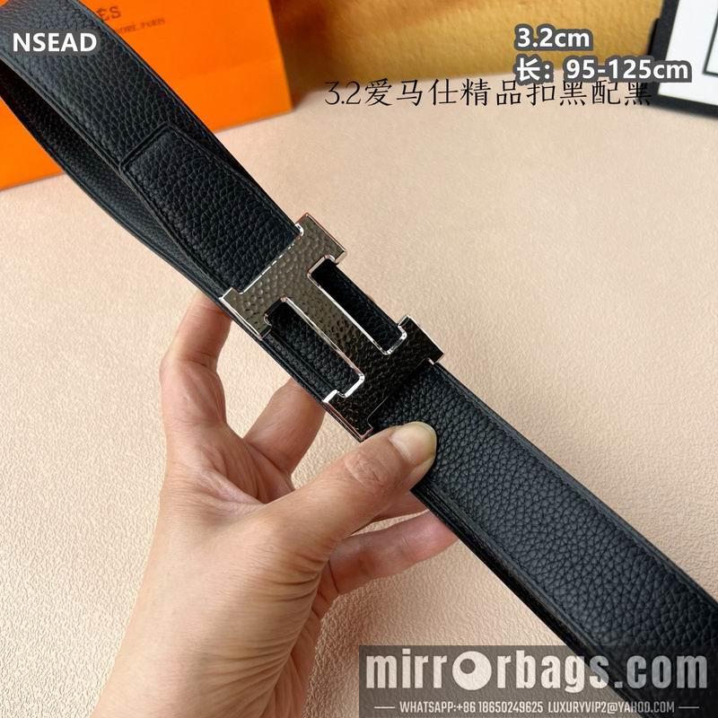 Replica Hermes belt 32mmX95-125cm 8L33
