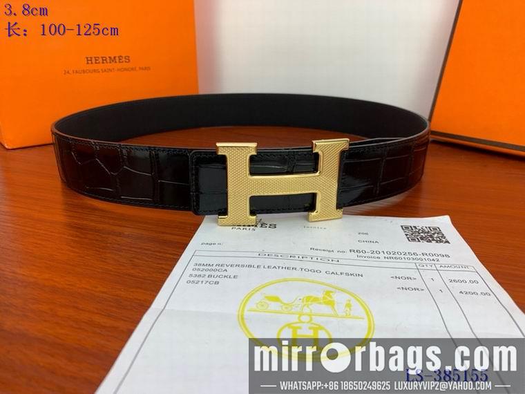 Replica Hermes Belt 38mm 100-125cm 8L44
