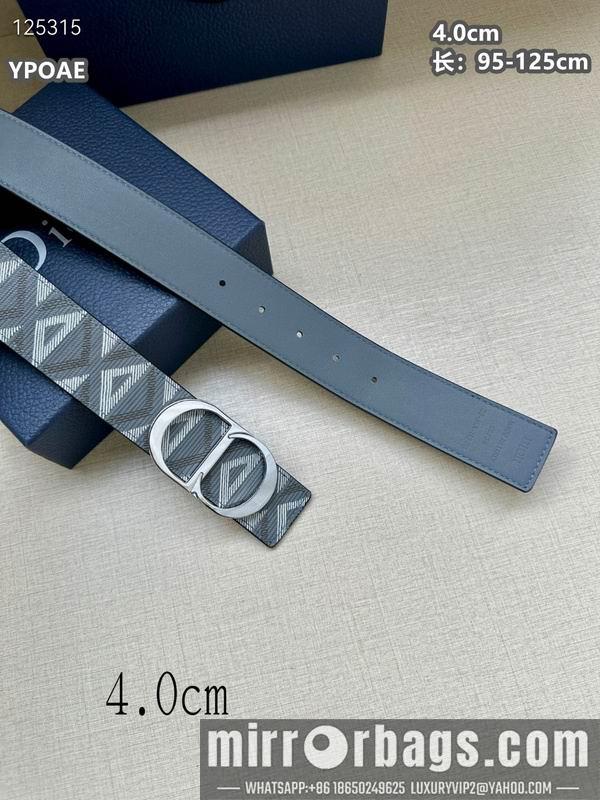 Replica Dior belt 40mmX95-125cm 8L04