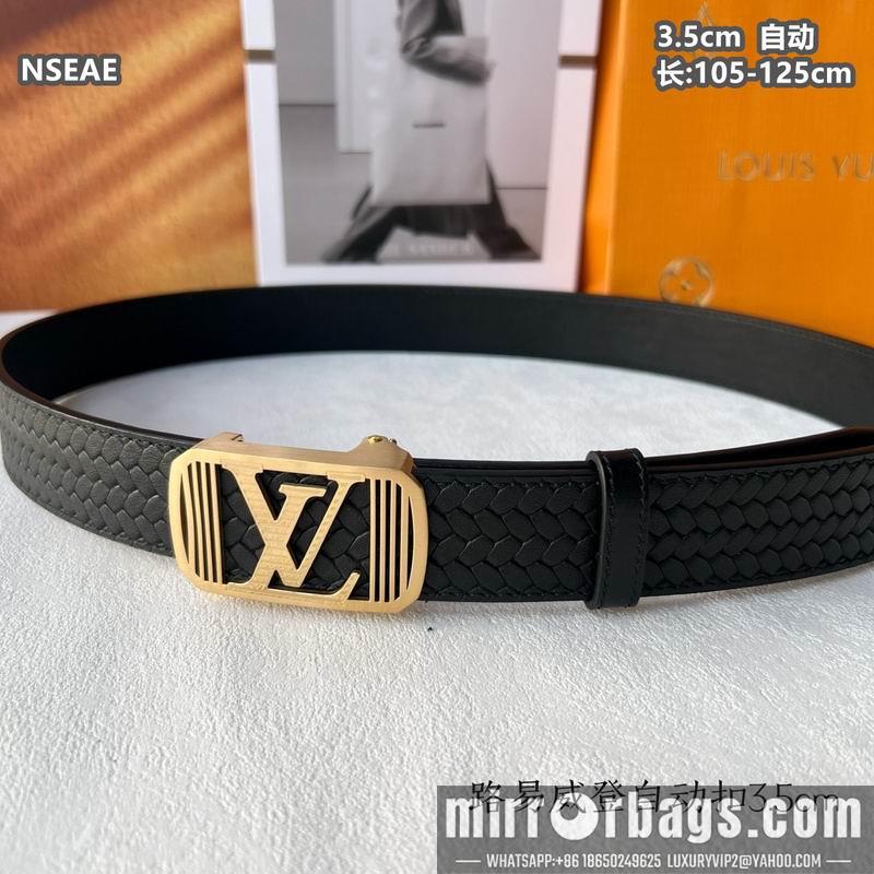 Replica LV belt 35mmX105-125cm 8L75