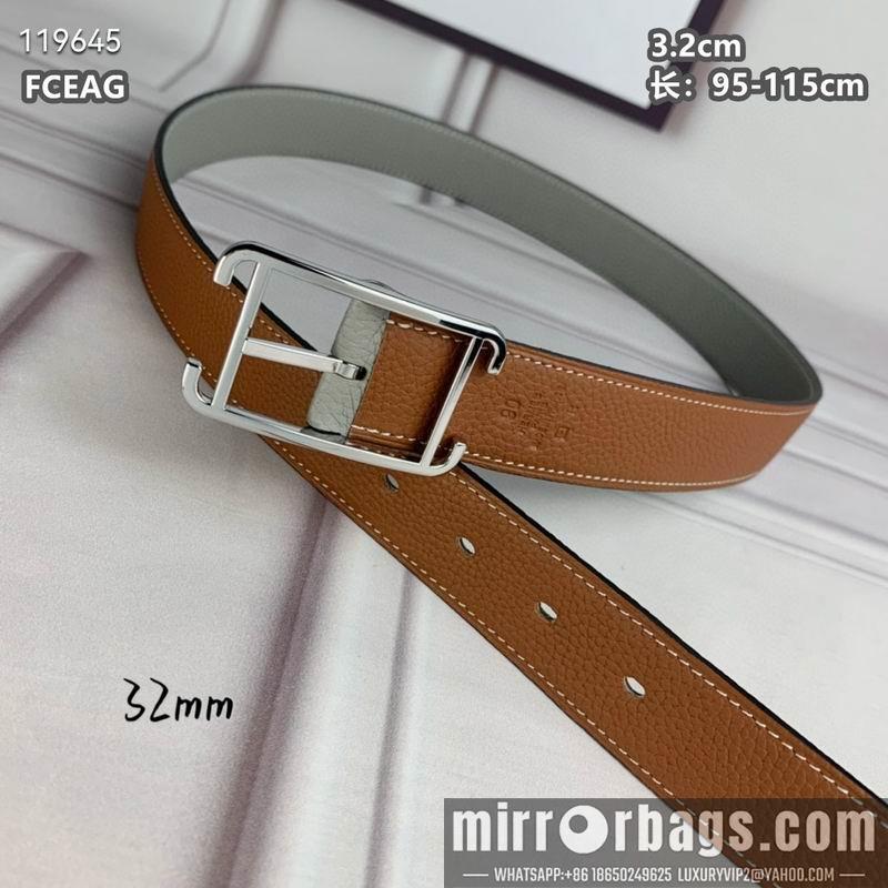 Replica Hermes belt 32mmX95-115cm 8L040801