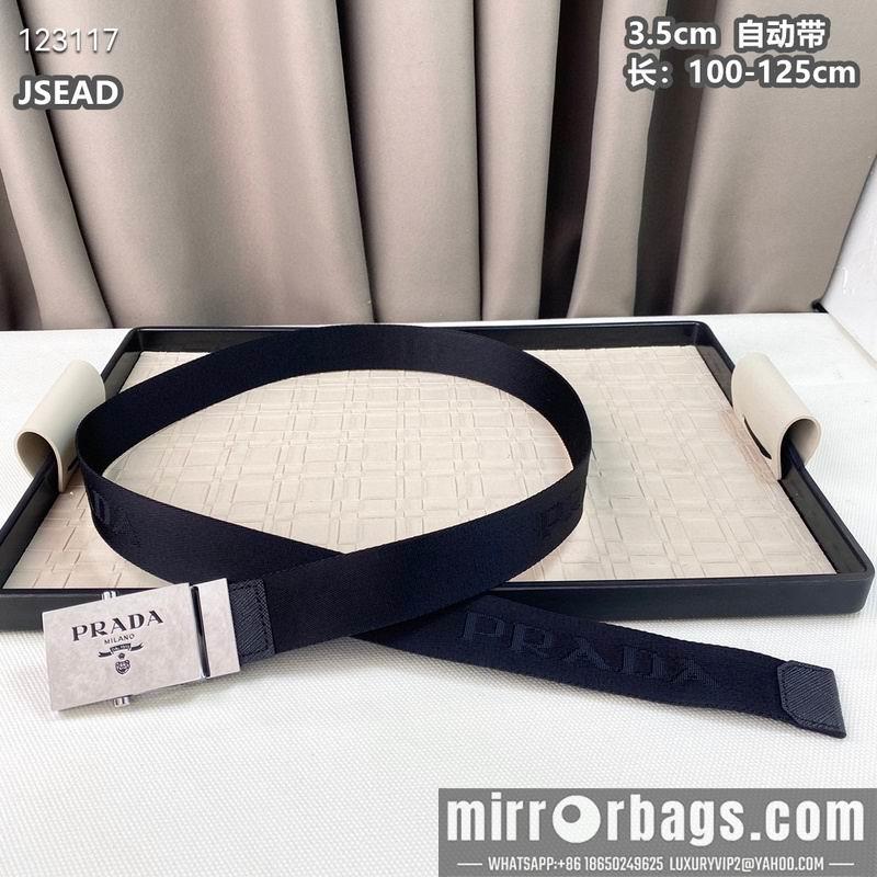 Replica Prada belt 35mmX100-125cm 8L40