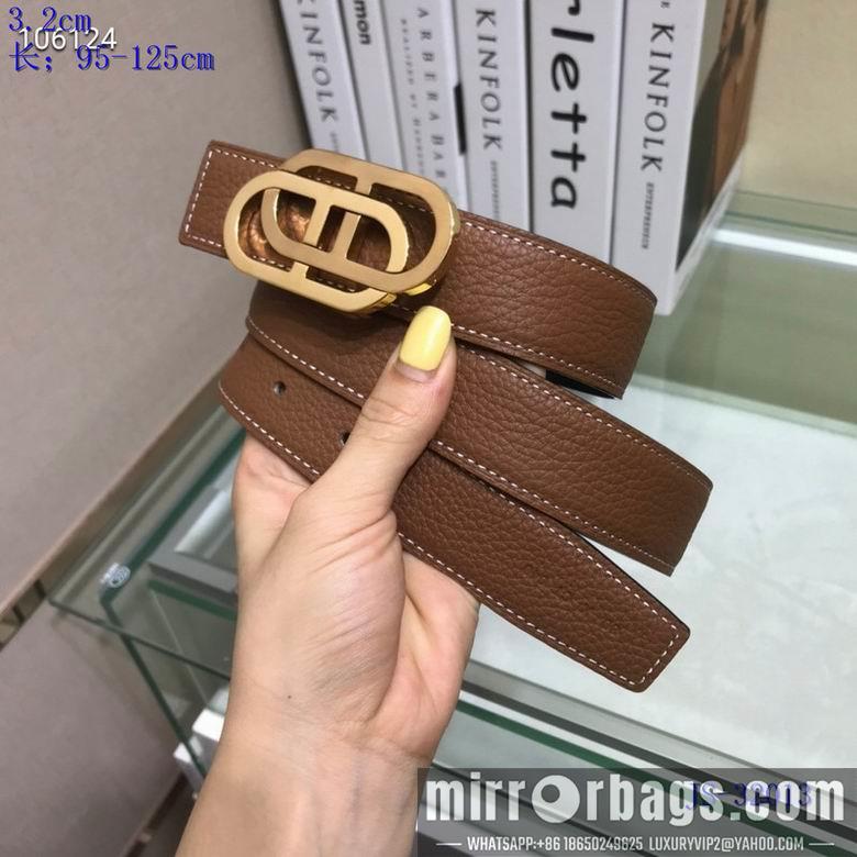 Replica Hermes Belt 32mmX95-125cm 8L04