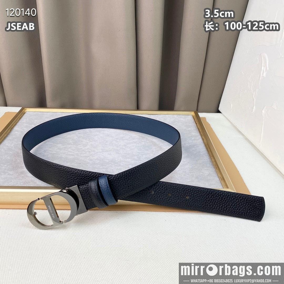 Replica Dior belt 35mmX100-125cm 8L14