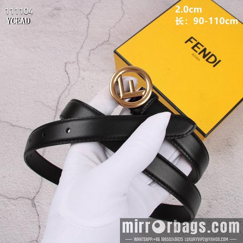 Replica Fendi Belt 20mmX90-110cm 8L02