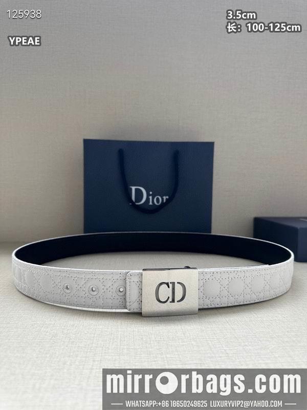 Replica Dior belt 35mmX100-125cm 8L30