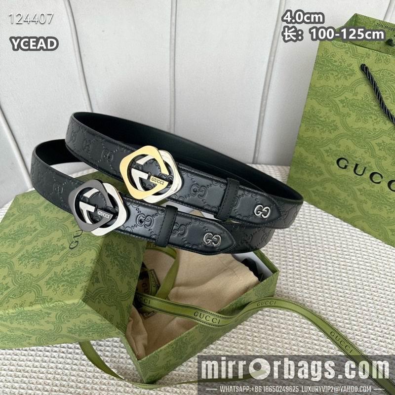Replica Gucci belt 40mmX100-125cm 8L134