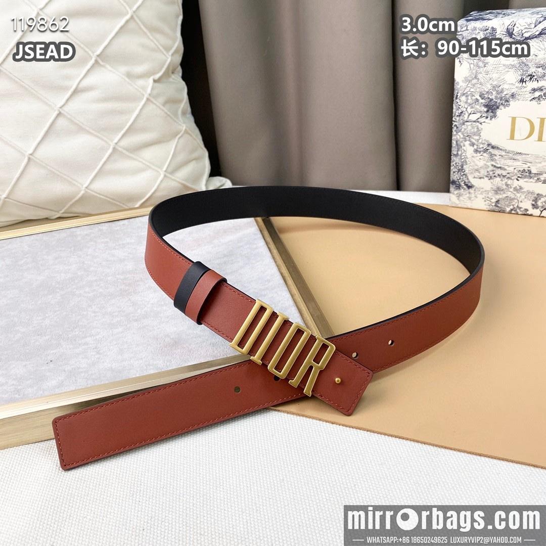 Replica Dior belt 30mmX90-115cm 8L072002