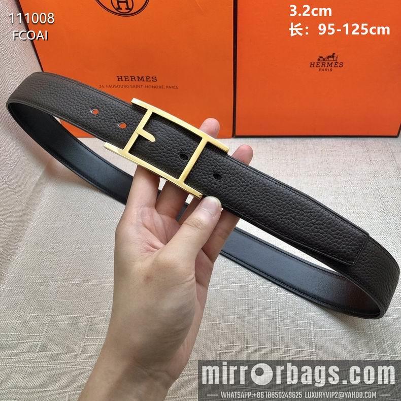 Replica Hermes Belt 32mX95-125cm 8L24