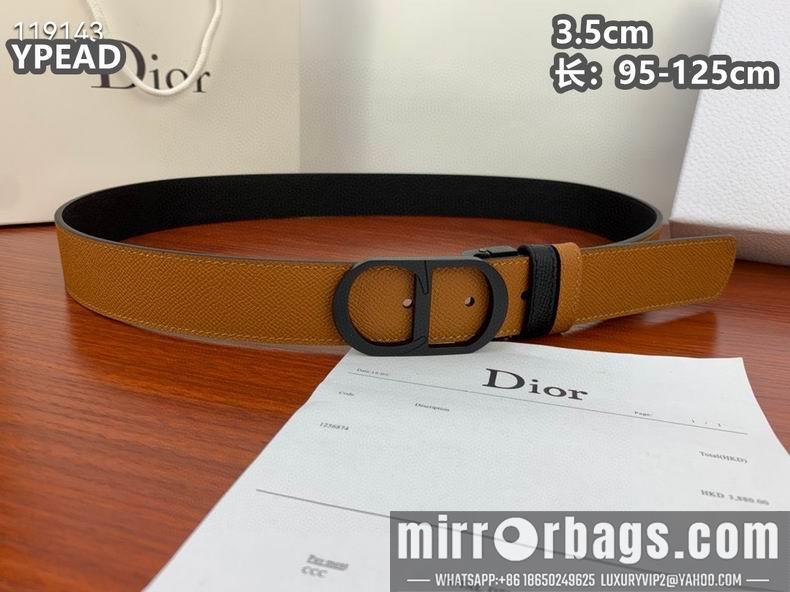 Replica Dior belt 35mmX95-125cm 8L14