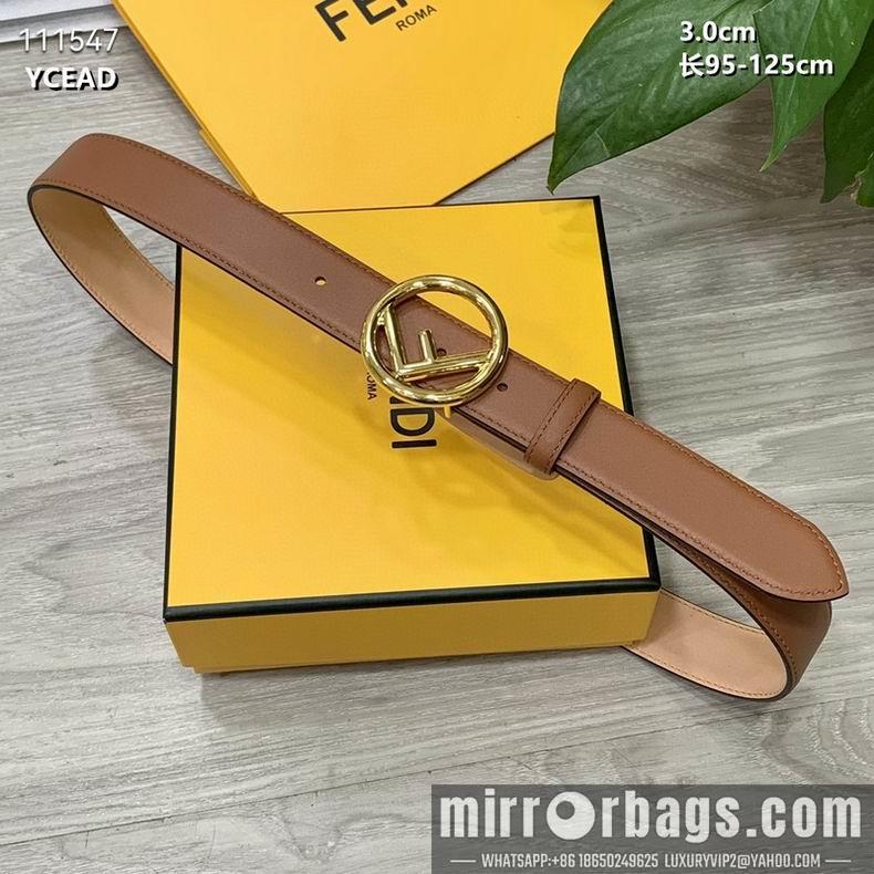 Replica Fendi Belt 30mmX95-125cm 8L10