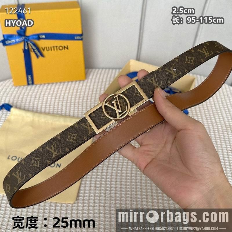 Replica LV belt 25mmX95-115cm 8L15