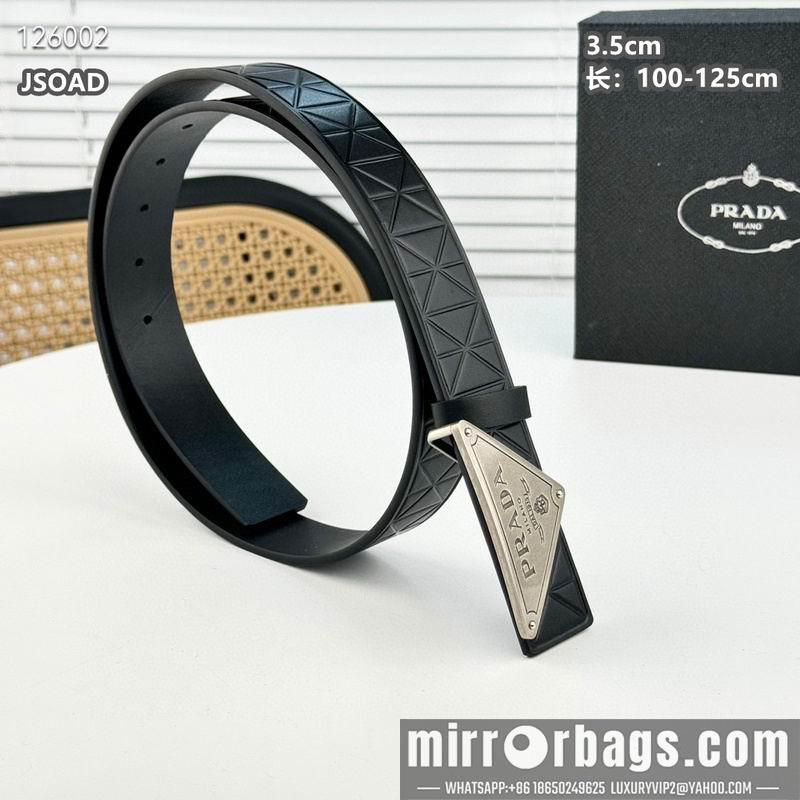 Replica Prada belt 35mmX100-125cm 8L36