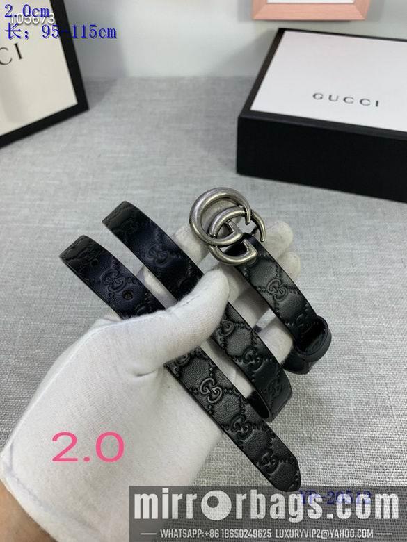 Replica Gucci belt 20mm 95-115cm 8L02