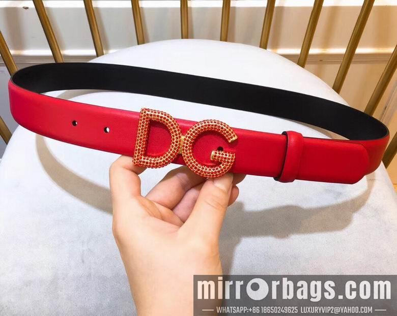 Replica DG Belt 30mmX95-110cm 7D01