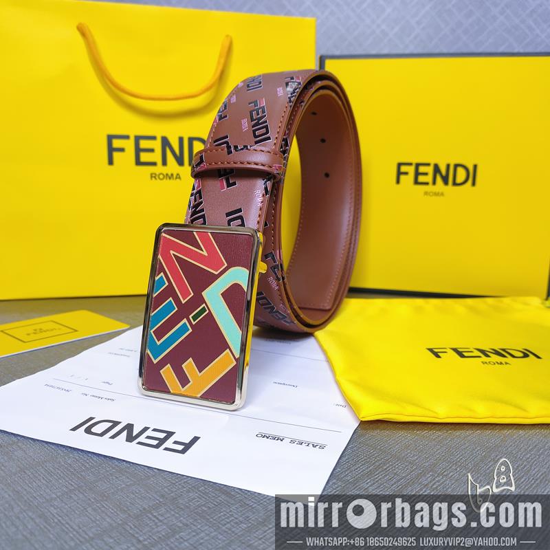 Replica Fendi belt 38mmX80-125cm lb02