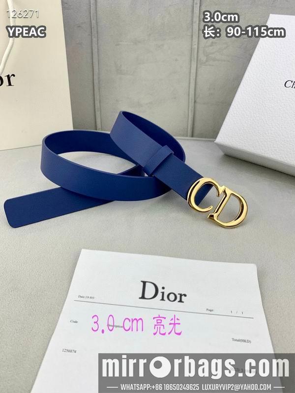 Replica Dior belt 30mmX90-115cm 8L111004