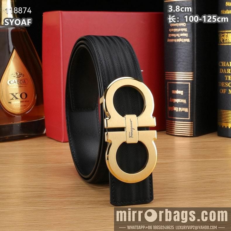 Replica Ferragamo belt 38mmX100-125cm 8L15