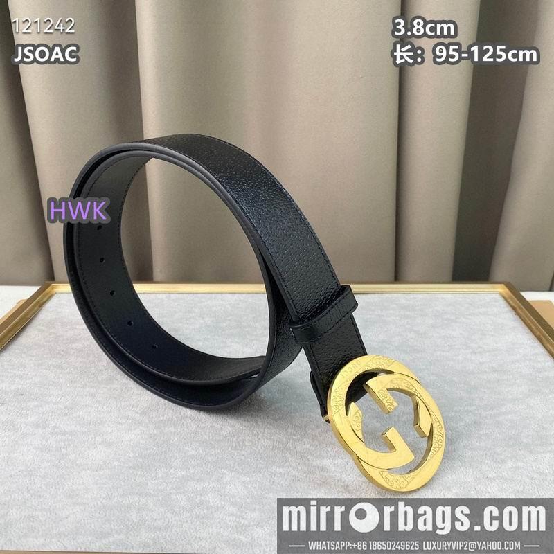Replica Gucci belt 38mmX95-125cm 8L19
