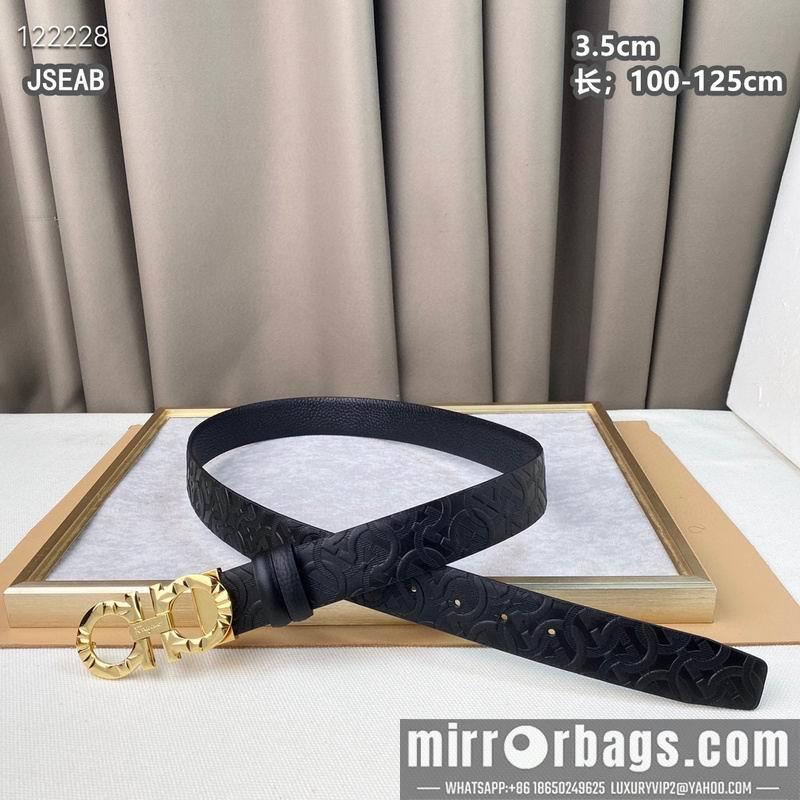 Replica Ferragamo belt 35mmX100-125cm 8L77