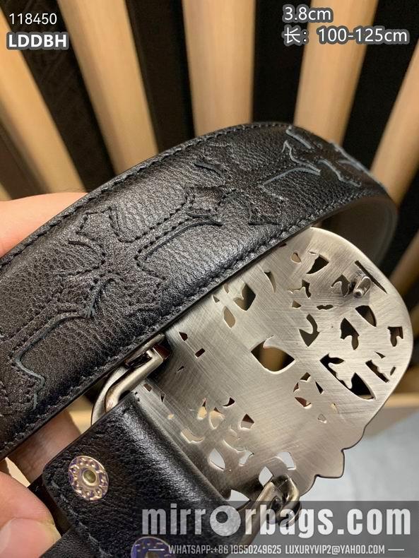 Replica Chrome Hearts belt 38mmX100-125cm 8L19