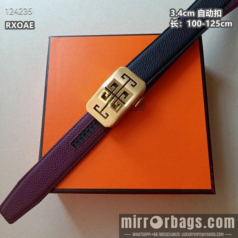 Replica Givenchy belt 34mmX100-125cm 8L02