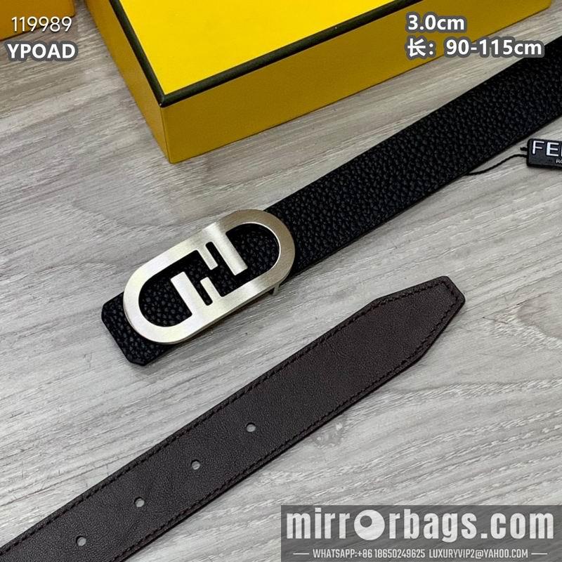 Replica Fendi belt 30mmX90-115cm 8L19