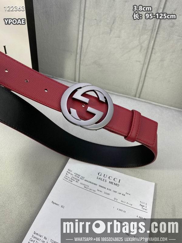 Replica Gucci belt 38mmX95-125cm 8L22