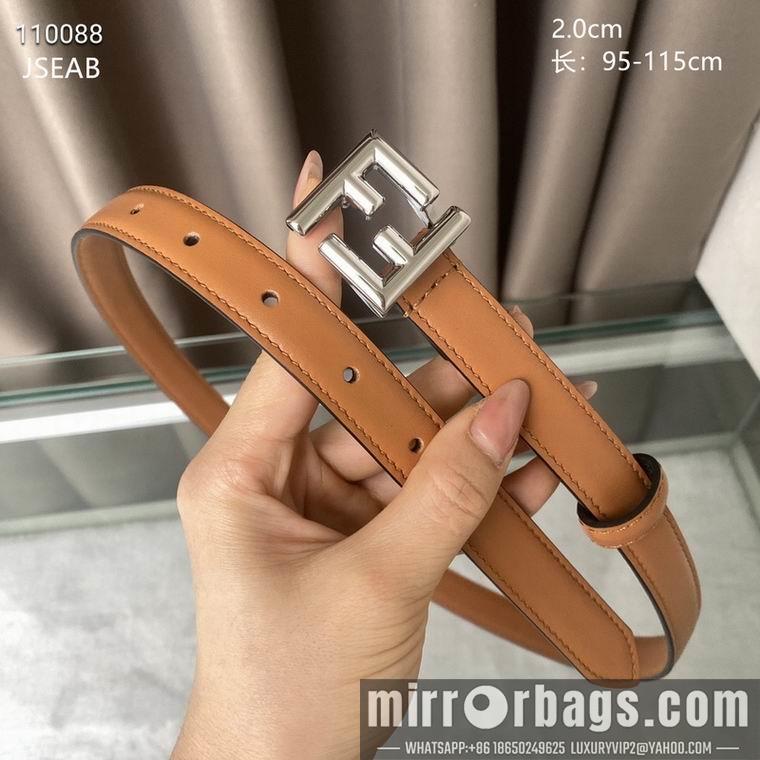 Replica Fendi Belt 20mmX95-115CM 8L09