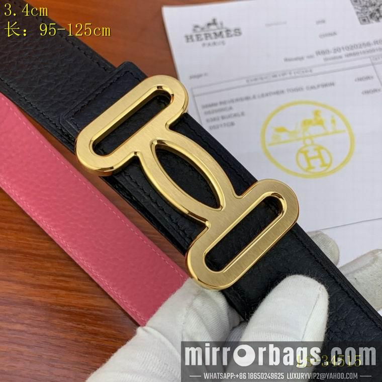 Replica Hermes Belt 34mm 95-125cm 8L04