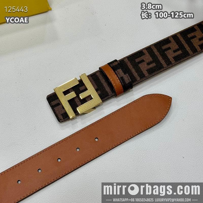 Replica Fendi belt 38mmX100-125cm  8L13