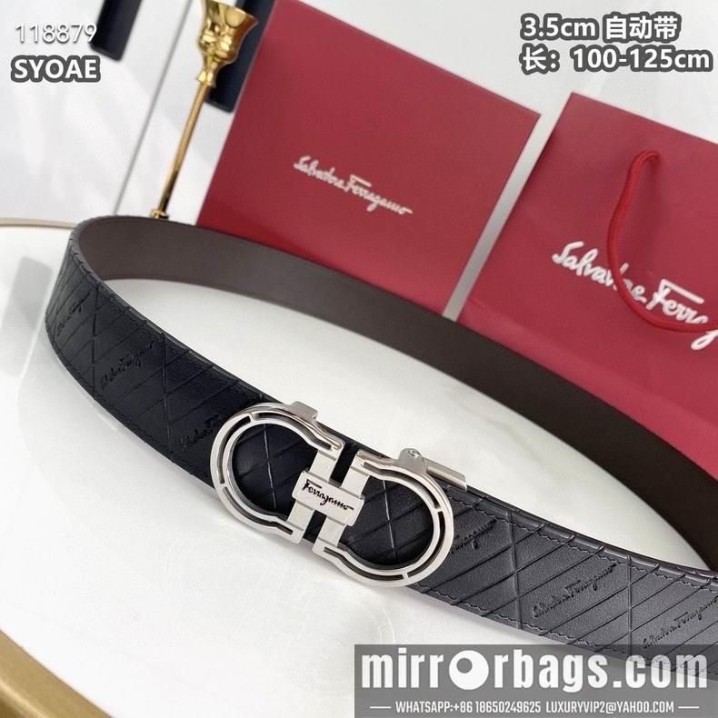 Replica Ferragamo belt自动带 35mmX100-125cm 8L10