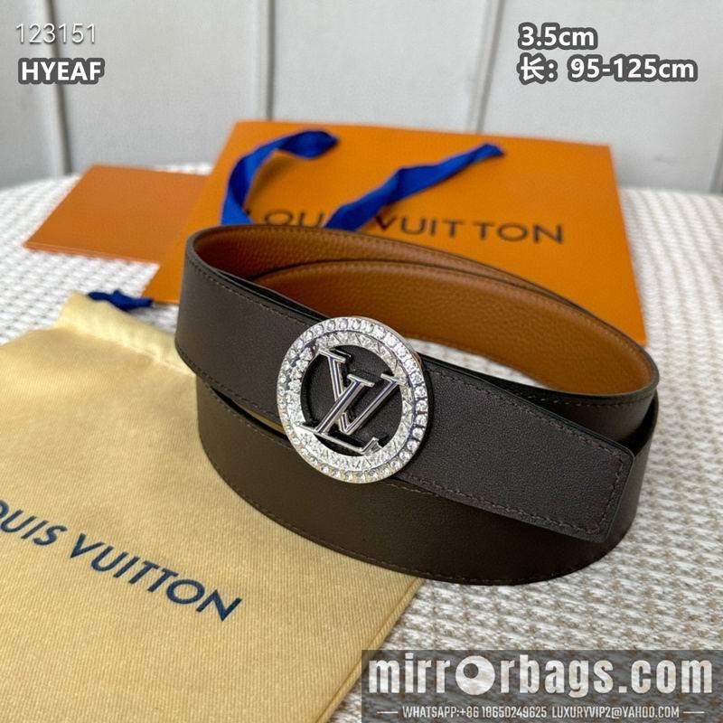 Replica LV belt 35mmX95-125cm 8L16