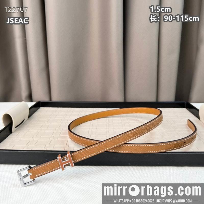 Replica Hermes belt 15mmX90-115cm 8L04