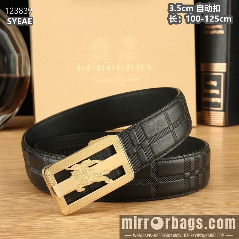 Replica Burberry belt 35mmX100-125cm 8L78