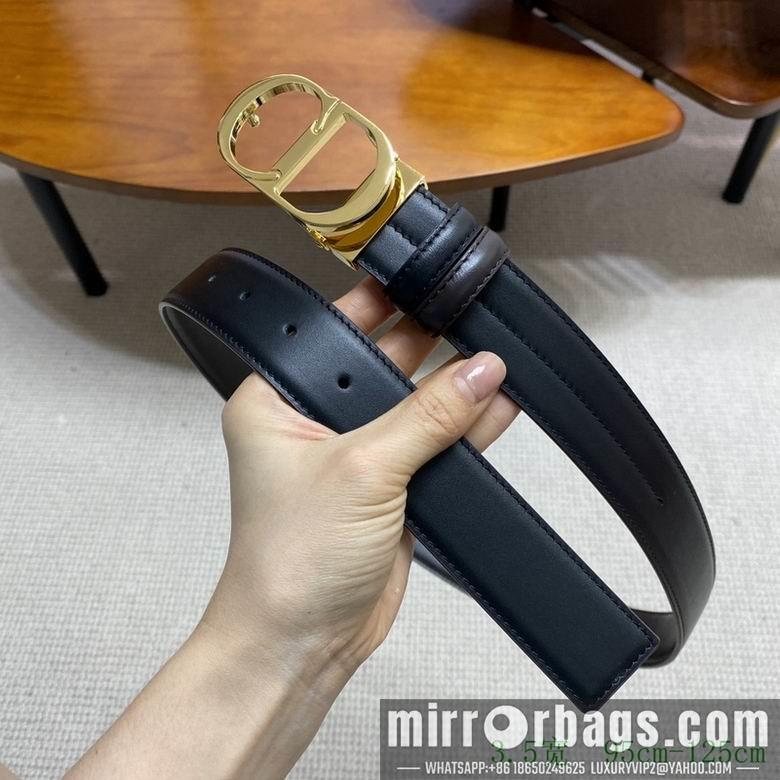 Replica Dior Belt 34mmX95-125cm 7D08