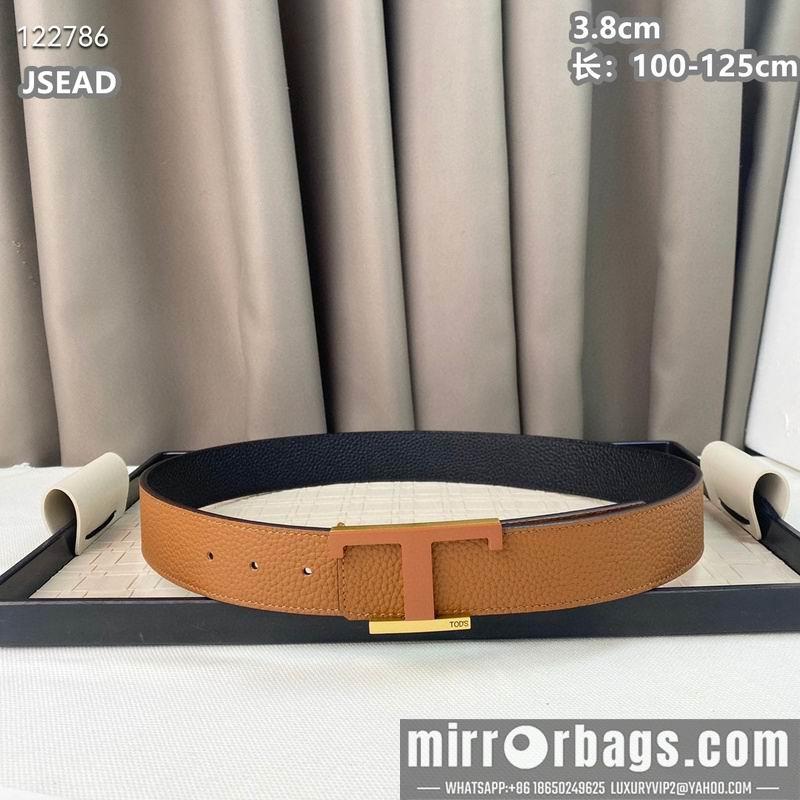 Replica Tod's belt 38mmX100-125cm 8L01
