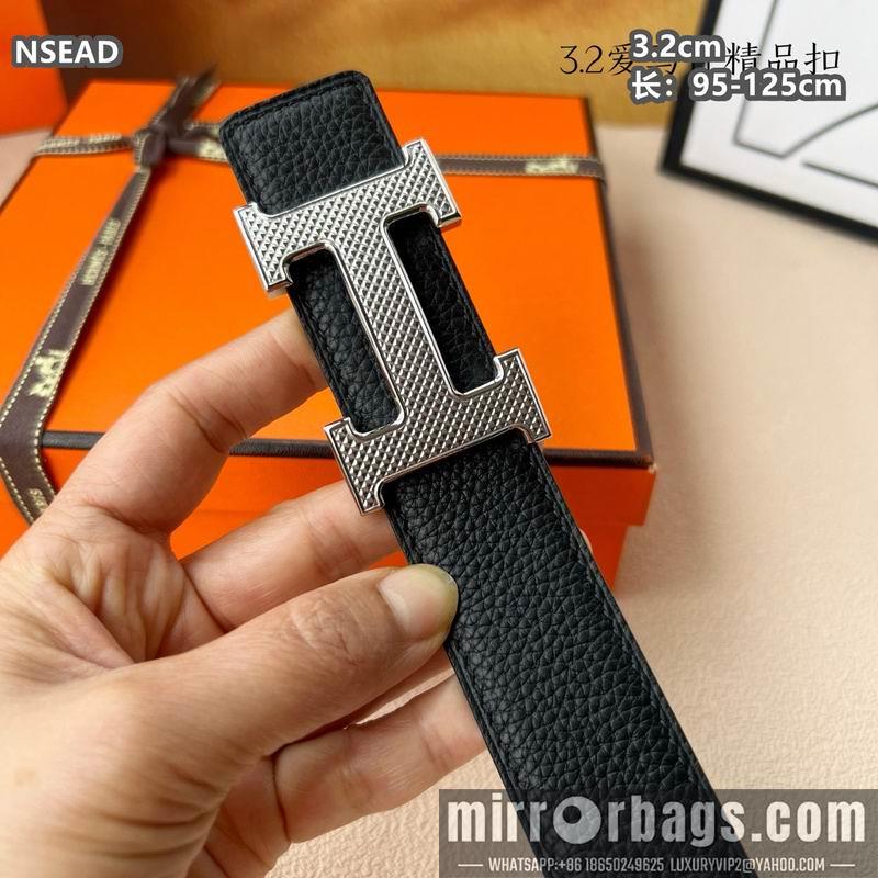 Replica Hermes belt 32mmX95-125cm 8L36