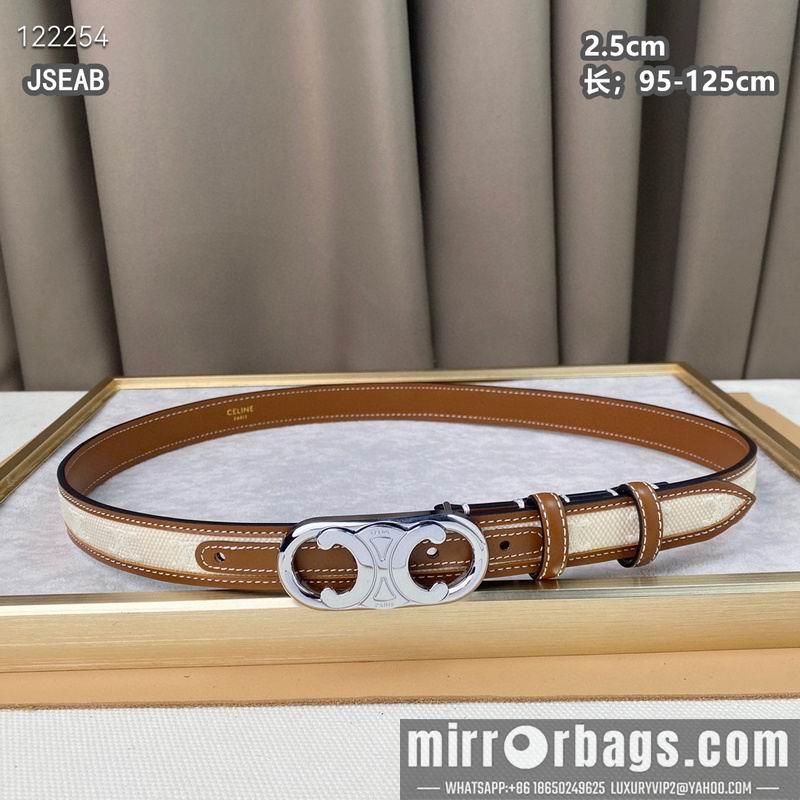 Replica Celine belt 25mmX95-125cm 8L25