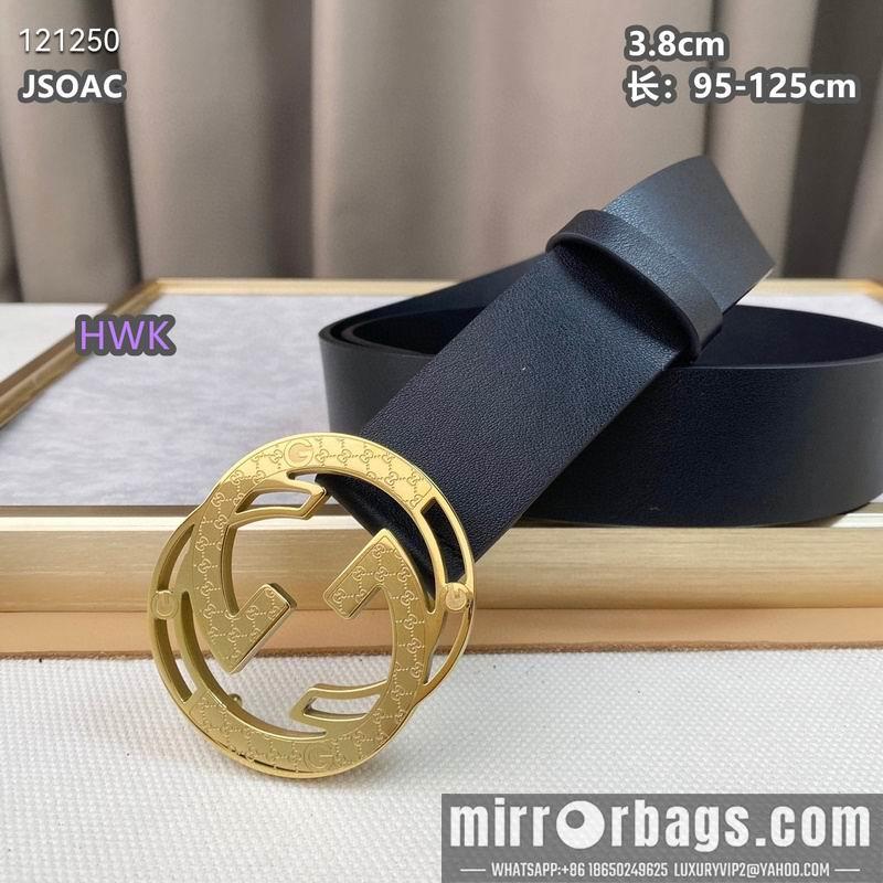 Replica Gucci belt 38mmX95-125cm 8L15
